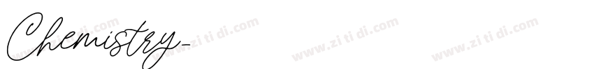 Chemistry字体转换