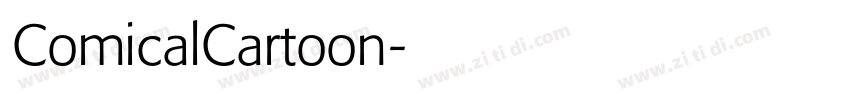 ComicalCartoon字体转换