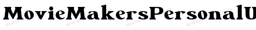 MovieMakersPersonalU字体转换