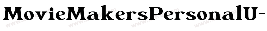 MovieMakersPersonalU字体转换