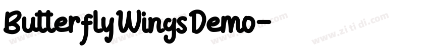 ButterflyWingsDemo字体转换