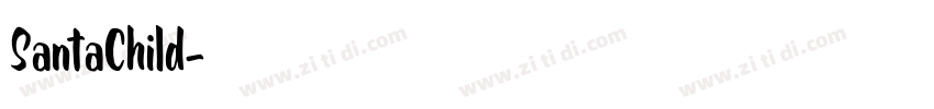 SantaChild字体转换