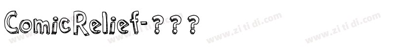 ComicRelief字体转换