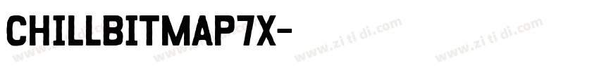 ChillBitmap7x字体转换
