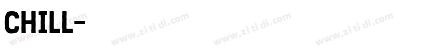 Chill字体转换