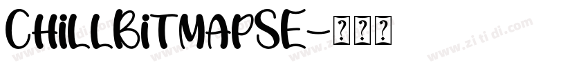 ChillBitmapSE字体转换