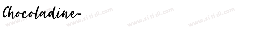 Chocoladine字体转换