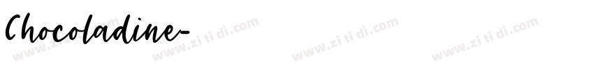 Chocoladine字体转换