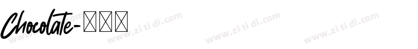 Chocolate字体转换