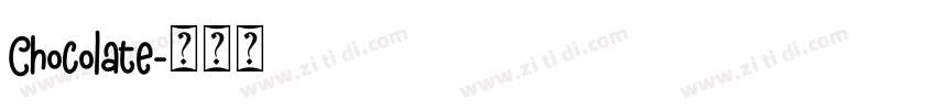 Chocolate字体转换