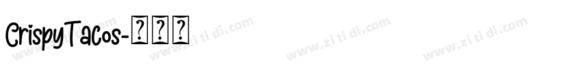 CrispyTacos字体转换