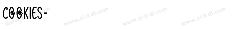 Cookies字体转换