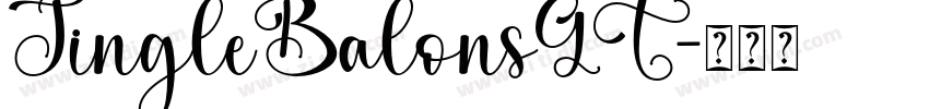 JingleBalonsGT字体转换