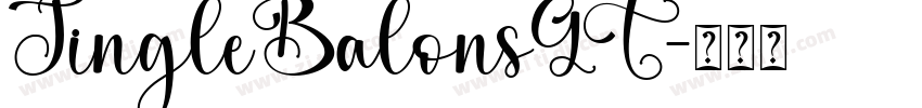 JingleBalonsGT字体转换