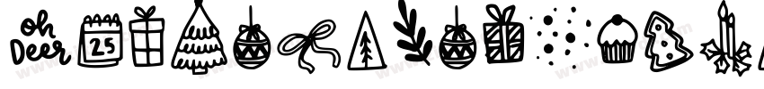 ChristmasJoyDemo字体转换