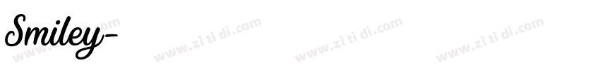 Smiley字体转换