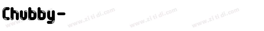 Chubby字体转换