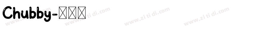 Chubby字体转换