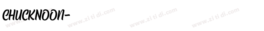 ChuckNoon字体转换