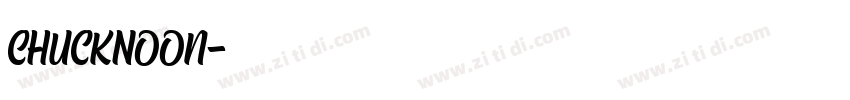 ChuckNoon字体转换