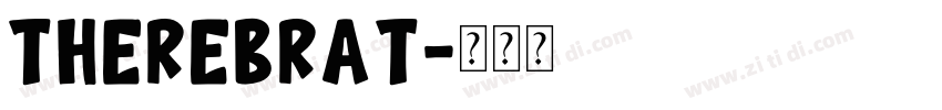 therebrat字体转换
