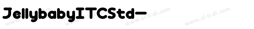 JellybabyITCStd字体转换