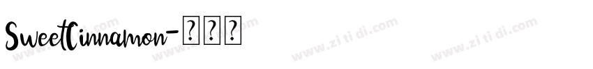 SweetCinnamon字体转换