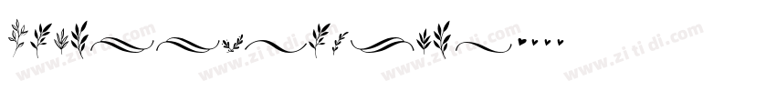 DeLattoRegular字体转换