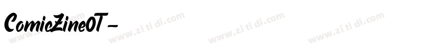 ComicZine0T字体转换