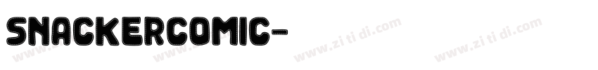 SnackerComic字体转换