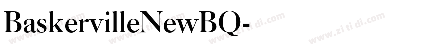 BaskervilleNewBQ字体转换 BaskervilleNewBQ字体转换