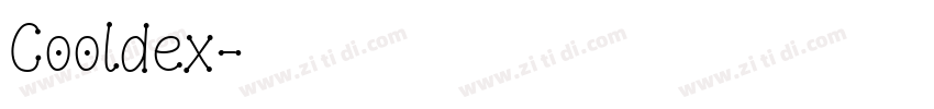 Cooldex字体转换