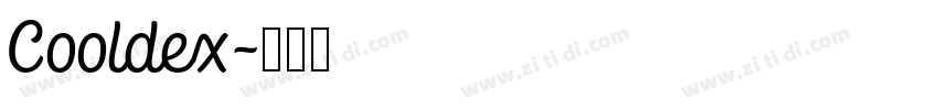 Cooldex字体转换