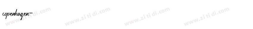 copenhagen字体转换 copenhagen字体转换
