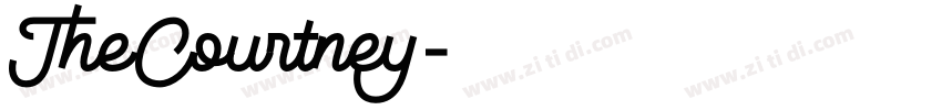 TheCourtney字体转换