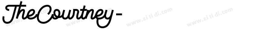 TheCourtney字体转换