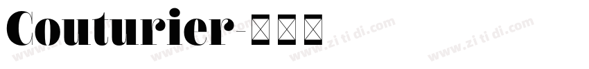 Couturier字体转换