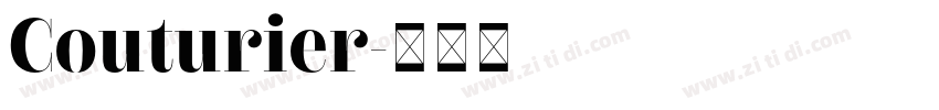 Couturier字体转换