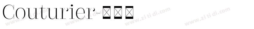 Couturier字体转换