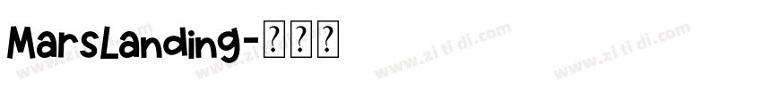 MarsLanding字体转换
