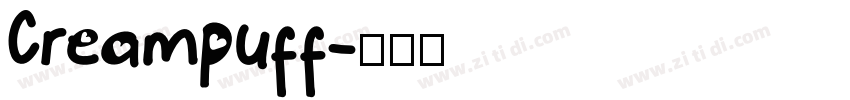 Creampuff字体转换
