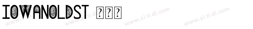 IowanOLDSt字体转换