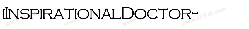 iInspirationalDoctor字体转换