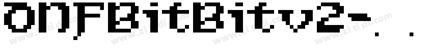 DNFBitBitv2字体转换