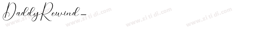 DaddyRewind字体转换