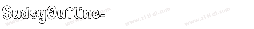 SudsyOutline字体转换