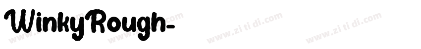 WinkyRough字体转换