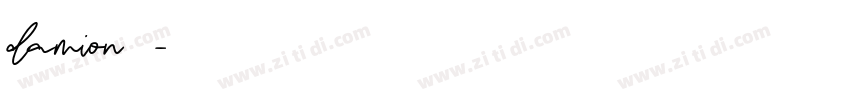 damion字体字体转换