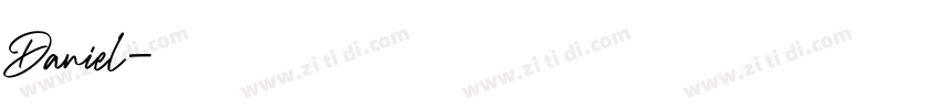 Daniel字体转换