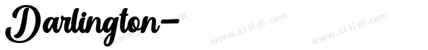 Darlington字体转换